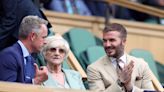 Wimbledon 2023 day three: David Beckham leads celebrity attendees as he sits in Royal Box with his mother