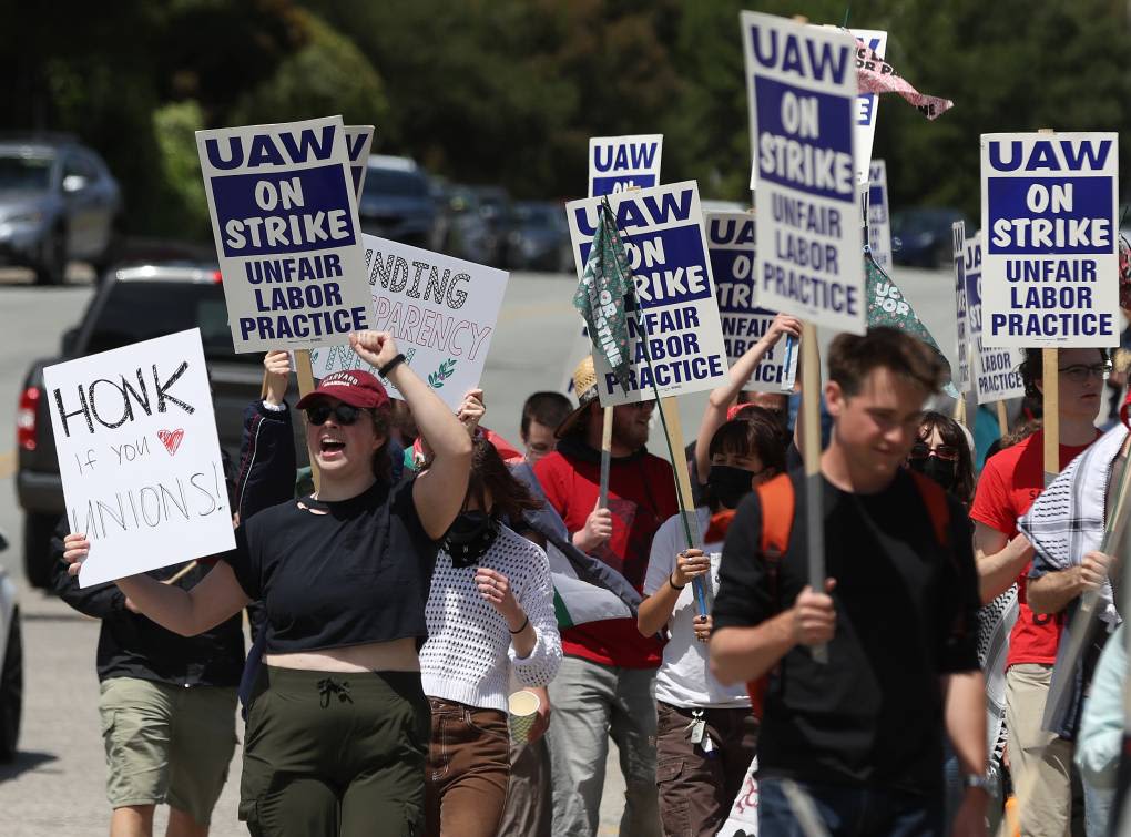 UAW Strike Expands To UCLA, UC Davis Campus | KQED