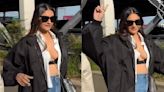 Sonam Kapoor is Taylor Swift concert-ready as she styles her oversized silhouettes with a bralette