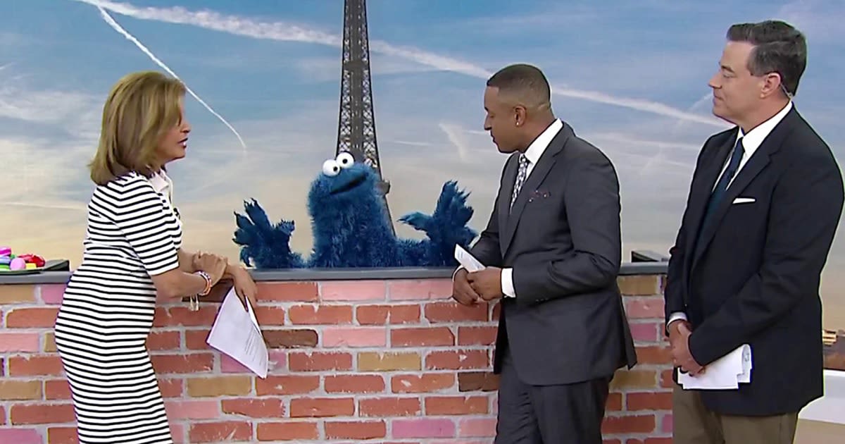 Elmo, Cookie Monster and their 'Sesame Street' pals are heading to the Paris Olympics