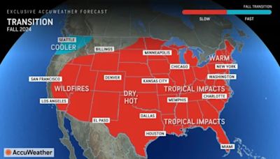 See early autumn forecasts from AccuWeather, Farmers’ Almanac