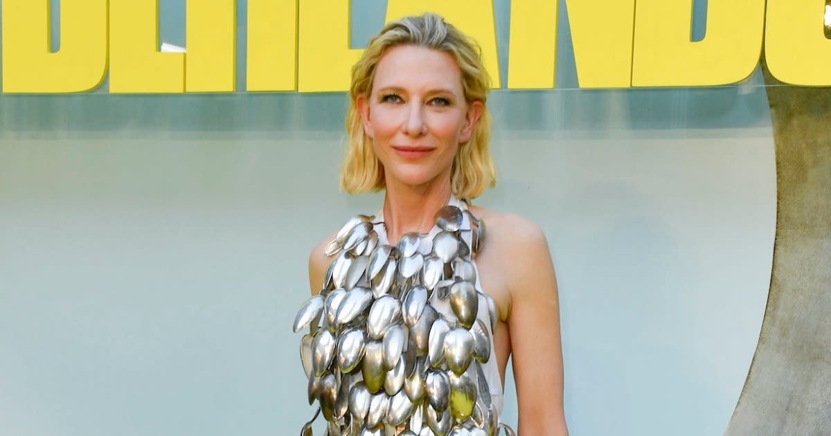 Cate Blanchett Wears 102 Spoons at Borderlands LA Premiere