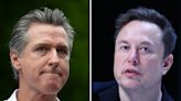 Gavin Newsom slams Elon Musk for endorsing Donald Trump, saying he 'bent the knee'