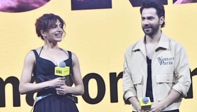 ’Citadel Honey Bunny’ teaser launch: Why did Samantha ask to take away Varun Dhawan’s mic?