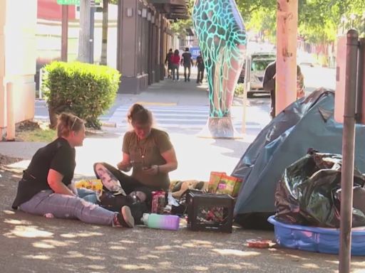 Portland charity helps the homeless stay cool, safe during heatwave