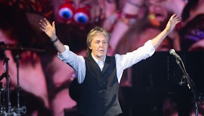 Paul McCartney Dances With Fans and Collects Friendship Bracelets at Taylor Swift’s Eras Tour