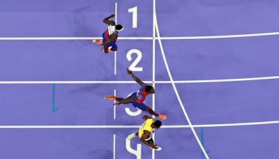 La foto del día en los Juegos Olímpicos: así fue la definición de los 100 metros, una carrera para el recuerdo