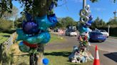 'Rest in peace boys': Floral tributes and balloons left at fatal motorbike crash scene