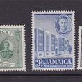 【雲品7】牙買加Jamaica 1945 KGVI Sc 129b(MH),130a(MH),131a(MNH)132a(MNH) 庫號#BP03 47091