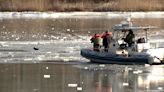 Former US Navy captain and son rescued pilot from icy creek after crash, hailed as heroes