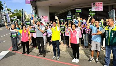 中市街頭「反濫權護民主」 民喊：台灣不能變香港