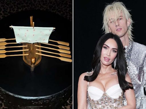 Machine Gun Kelly Shows Off Wood Carving Project Dedicated to His and Megan Fox's Lost Pregnancy