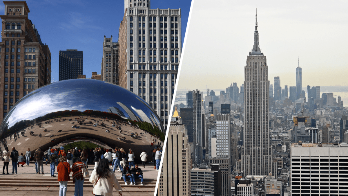 Empire State Building's social media shade towards Chicago's ‘The Bean' continues