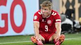 Rasmus Hojlund reacts to Denmark's heartbreaking Euro 2024 exit