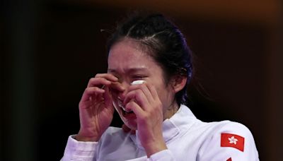 Hong Kong young fencers draw inspiration from Olympic 'Sword Queen'