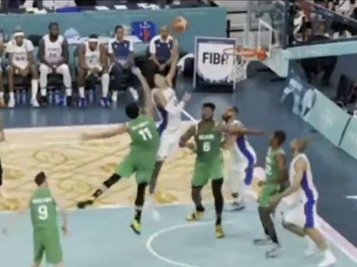 Victor Wembanyama’s Olympic debut had Space Jam dunk and so much more