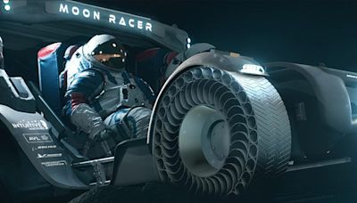 El futurista neumático lunar de Michelin que debe soportar 240 grados bajo cero, pero que quizás algún día podamos tener en la Tierra