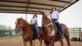 John Wayne, LBJ police horses mount up to defend Texas State