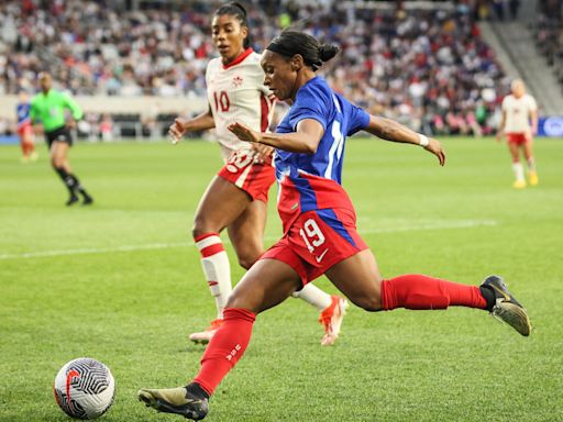 Crystal Dunn says the women's soccer team is ready for the Olympics, but she won't rest on her laurels