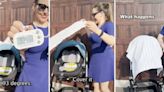 Mom explains why you should rethink using a blanket to shade a stroller on hot days