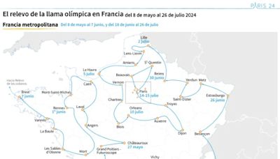La llama olímpica ya alumbra Francia tras llegar al puerto de Marsella