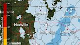 How much snow could Middle Tennessee see Friday?