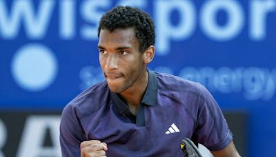 Canadian Félix Auger-Aliassime moves into Swiss Open quarter-finals with win over Yannick Hanfmann