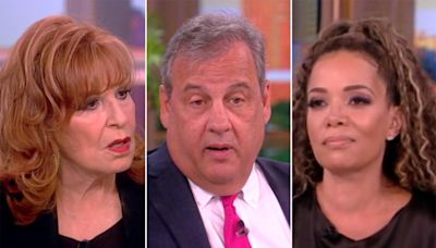 'The View' appalled by Chris Christie's claim that he doesn't "have to" vote in the 2024 presidential election: "You're going to sit this one out?!"