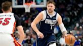 ‘You’re seeing something as rare as a Picasso’: Luka Dončić makes history in Dallas Mavericks win over Miami Heat