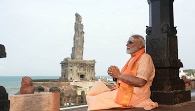PM Narendra Modi completes his 45-hour-long meditation in Kanniyakumari