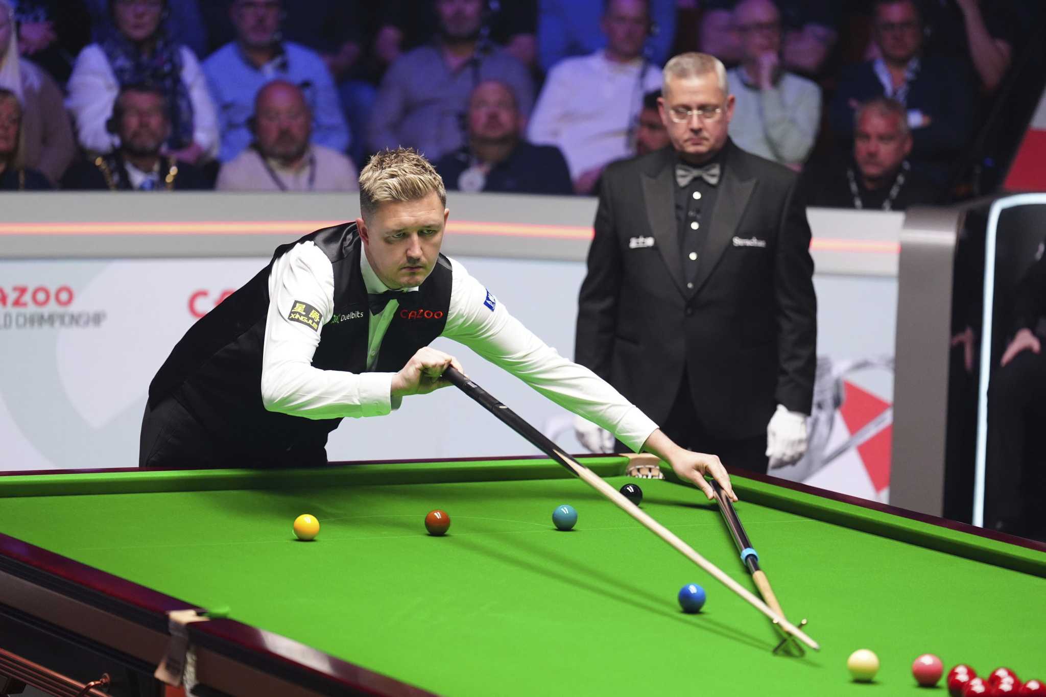 Kyren Wilson wins world snooker championship for the first time after beating Jak Jones 18-14