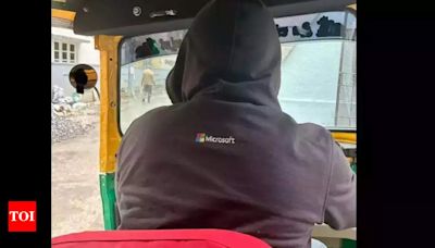 A Microsoft techie drives an auto on weekends in Bengaluru, here's why | - Times of India