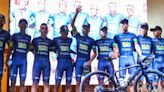 El equipo de ciclismo de Caldas corre en El Carmen de Viboral (Antioquia)