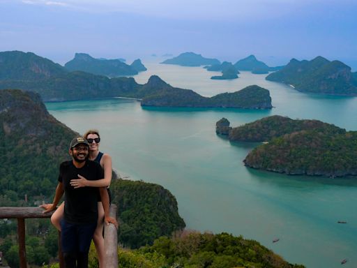 Burned out from their healthcare jobs, this millennial couple sold almost everything to take a gap year around the world