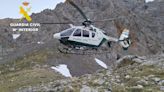Un montañero evacuado en helicóptero del refugio de Collado Jermoso por culpa de una crisis de ansiedad