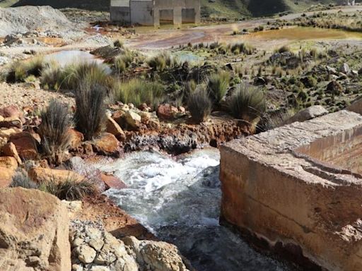 Contaminación del río Mantaro comienza en las alturas de La Oroya