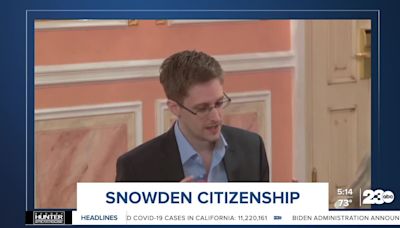 Russian President Vladimir Putin grants citizenship to Edward Snowden