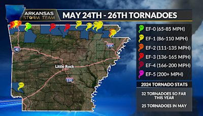 Arkansas Storm Team Weather Blog: At least 16 tornadoes confirmed over the Memorial Day Weekend