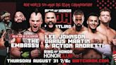 ROH Six-Man Tag Team Title Match And More Set For 8/31 ROH TV