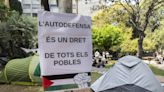Una grupo proisrraelí pide acabar con la protesta universitaria a favor de Palestina