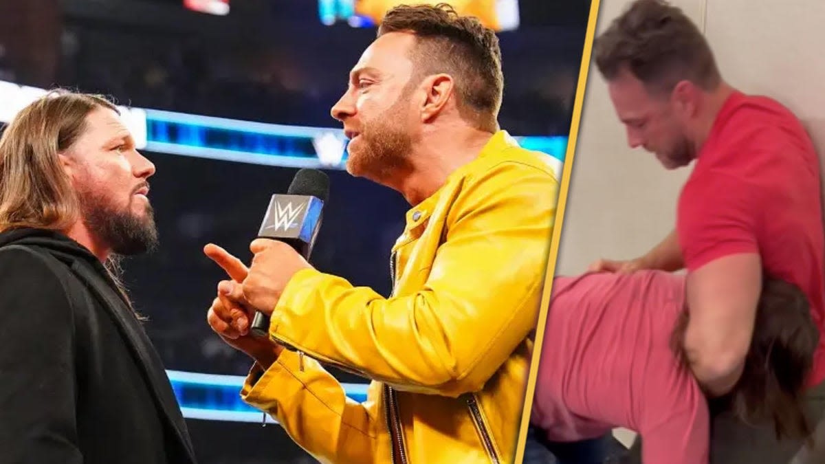 WWE's LA Knight Admits Brawl With AJ Styles in WrestleMania Press Room Wasn't Planned