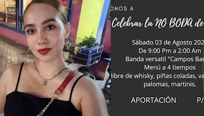 Con 11 años de relación, mujer descubre que le fueron infiel y cancela su boda, pero no la fiesta