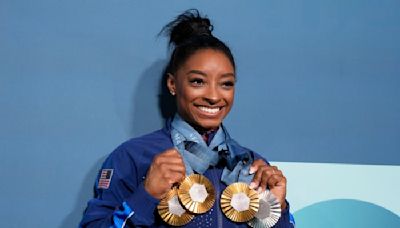 Simone Biles caps Paris Olympics 'Redemption Tour' with one last medal — silver in floor routine