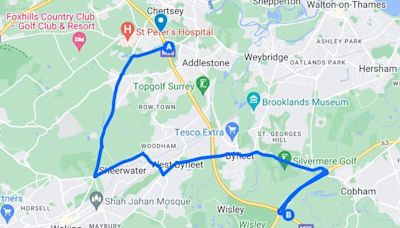 Full turn-by-turn M25 diversion route ahead of July full weekend Wisley Interchange roadworks closure