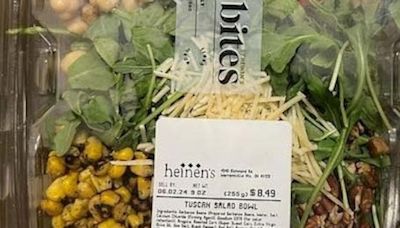 Heinen’s issues allergy alert for potentially contaminated salad