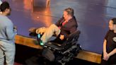 Lack of wheelchair access forces City Council member to climb onto debate stage