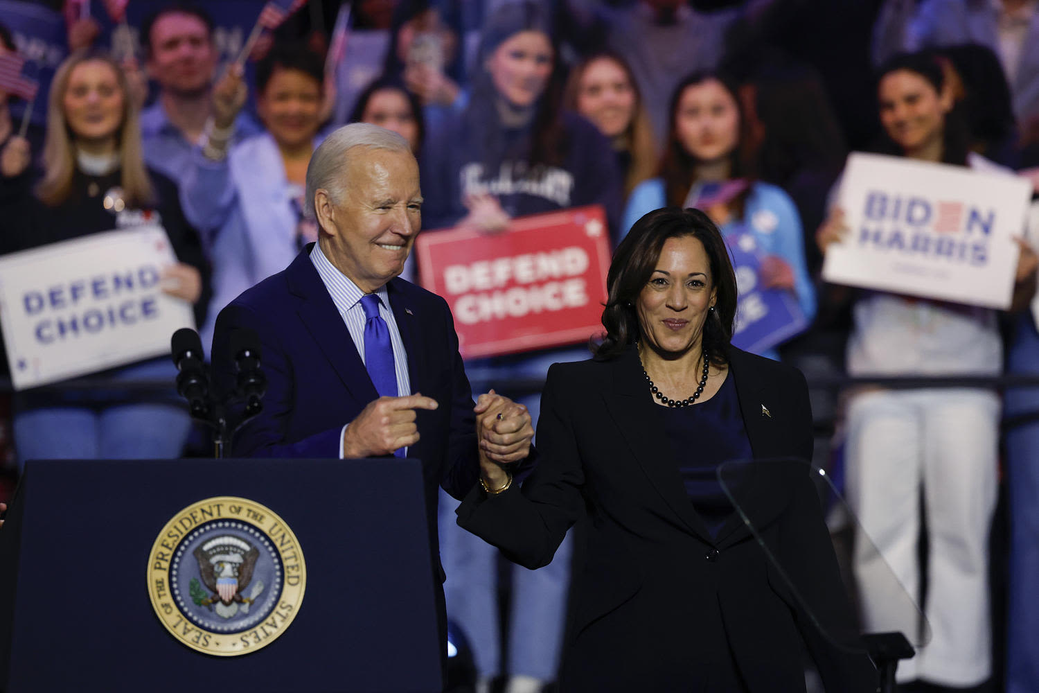 Kamala Harris starts in driver's seat as Biden's 2024 replacement — but it's no guarantee