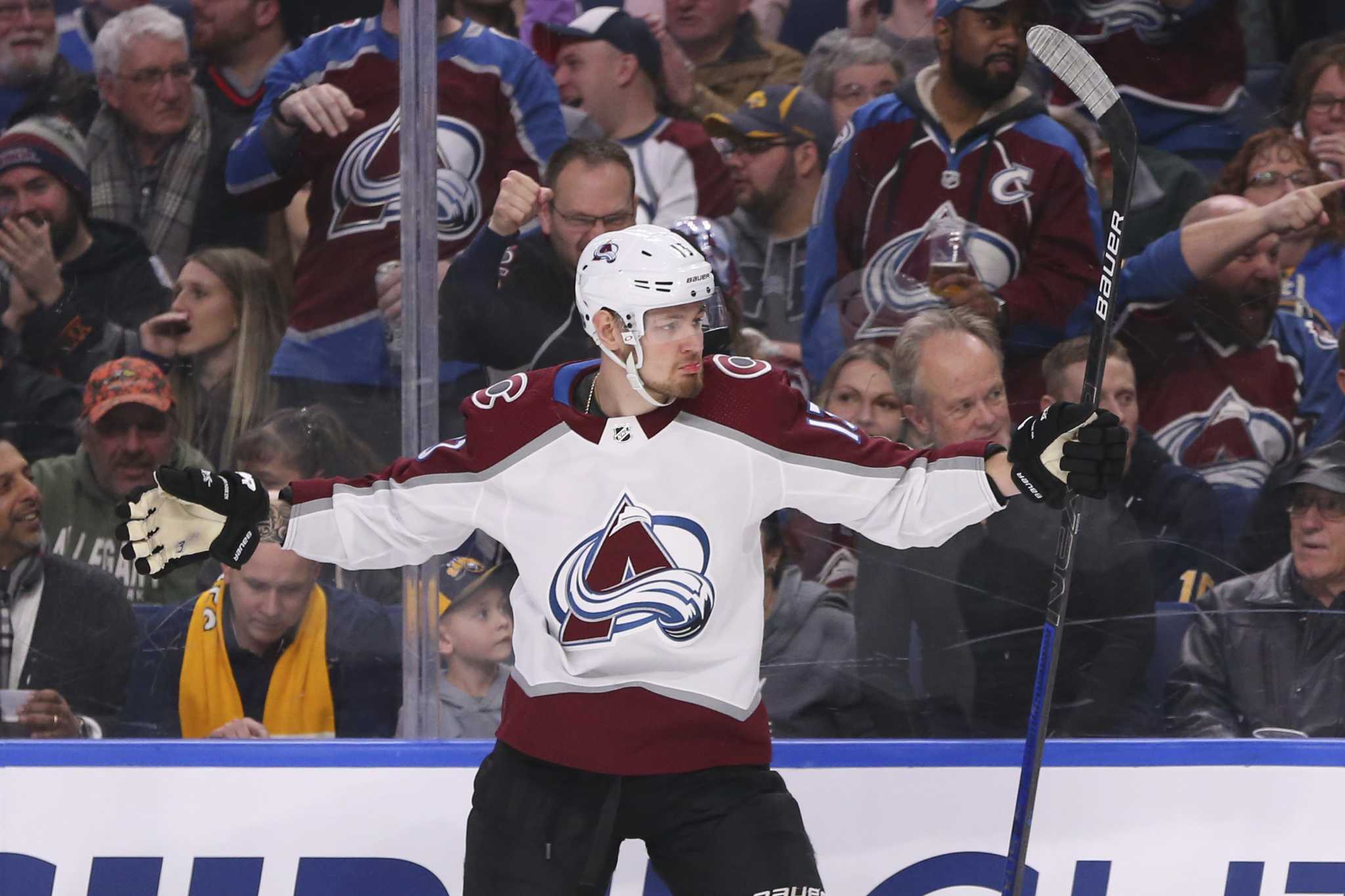 Avalanche Valeri Nichushkin suspended for at least 6 months an hour before team's playoff game loss