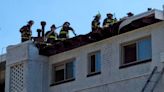 Crews put out rooftop solar panels that caught fire in DC