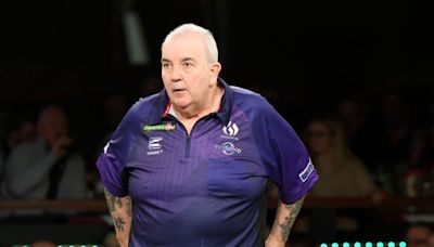 Darts legend Phil Taylor forced to withdraw from World Seniors on medical advice